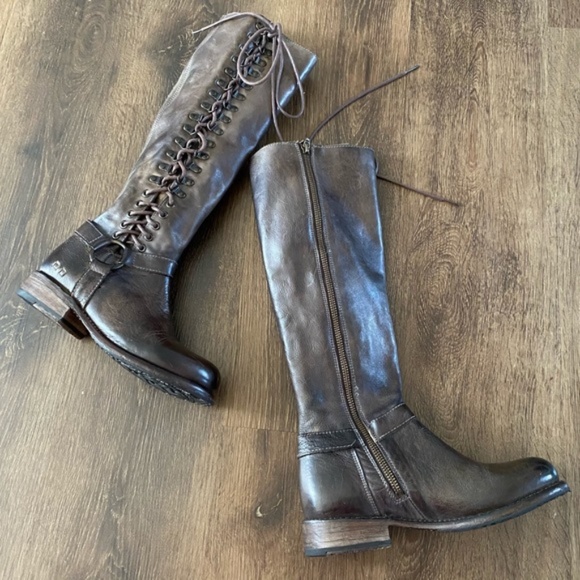 COPY - Bed|Stü Burnley lace up boots - Picture 2 of 8